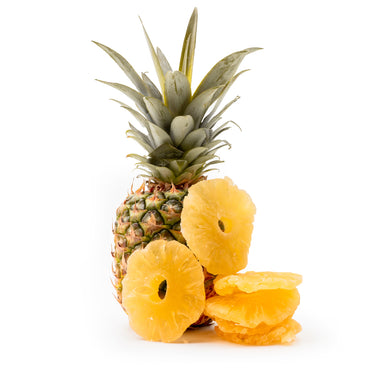 Translation missing: de.Ananasringe kandiert von Snackberries – getrocknete Ananasringe mit Rohrzucker