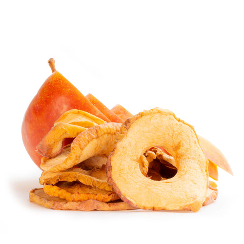 Apfelchips Elstar von Snackberries – knusprig getrocknete Apfelscheiben der Sorte Elstar