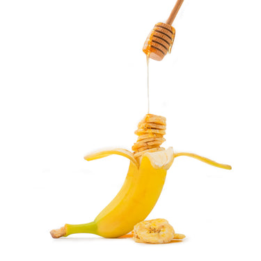 Translation missing: de.Bananenchips Honey Dipped von Snackberries – knusprige Bananenchips mit Honig