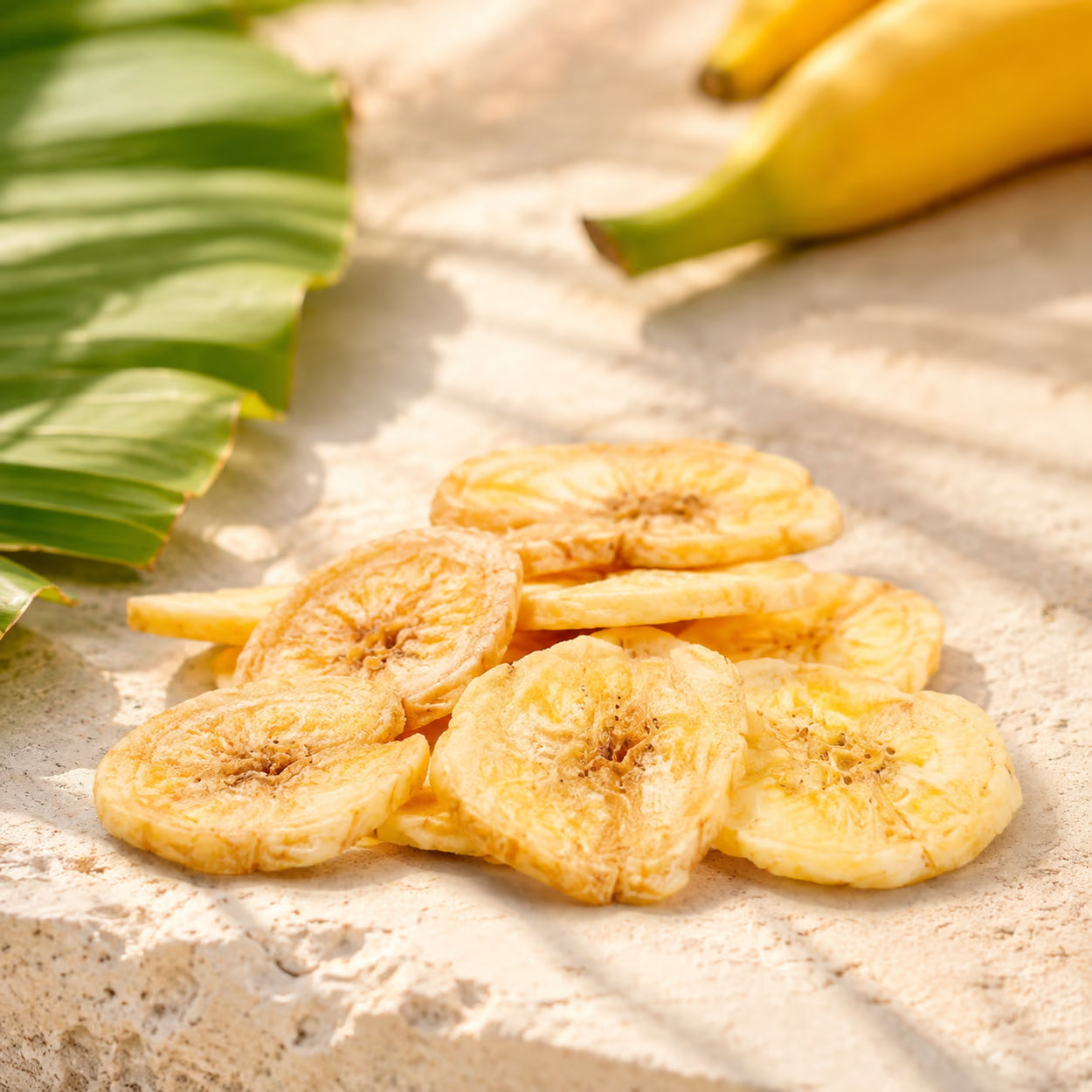 Bananenchips ungesüßt