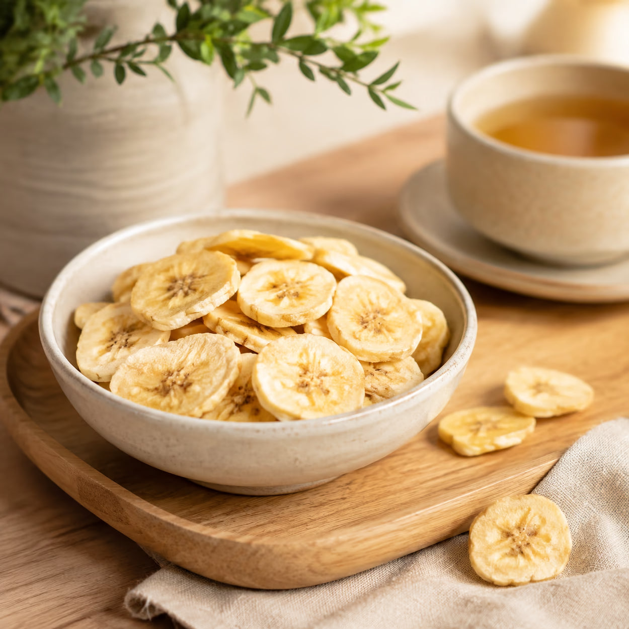 Bananenchips ungesüßt