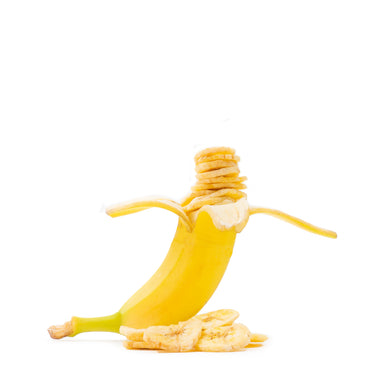 Translation missing: de.Bananenchips ungesüßt von Snackberries – in Kokosnussöl frittierte Bananenchips ohne Zuckerzusatz