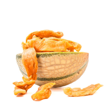 Translation missing: de.Melone Cantaloupe von Snackberries – getrocknete Cantaloupe-Melonenstücke ohne Zusätze