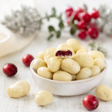Translation missing: de.Cranberries in weißer Schokolade