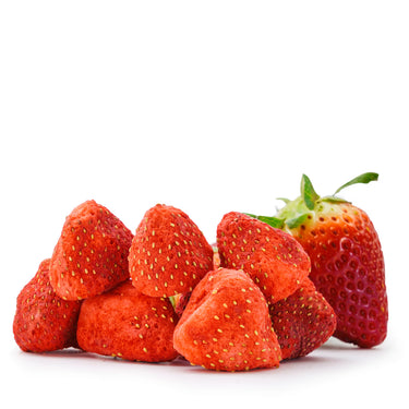 Translation missing: de.Erdbeeren gefriergetrocknet von Snackberries – ganze gefriergetrocknete Erdbeeren ohne Zusätze