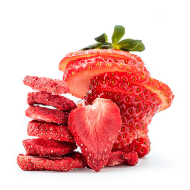 Translation missing: de.Erdbeerscheiben gefriergetrocknet von Snackberries – gefriergetrocknete Erdbeerscheiben ohne Zusätze