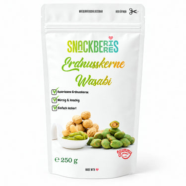 Translation missing: de.Erdnusskerne Wasabi – Verpackung