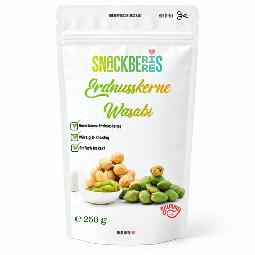 Erdnusskerne Wasabi – Verpackung
