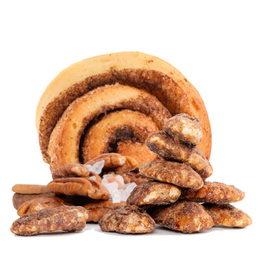 Translation missing: de.Franz Nuts von Snackberries – Pekannusskerne mit Zimt- und Salzkruste, Produktansicht 2