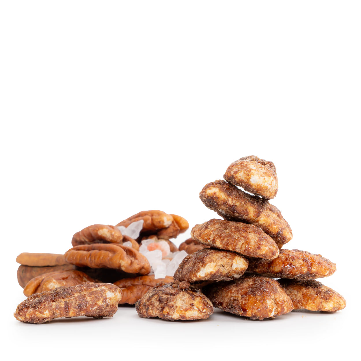 Franz Nuts von Snackberries – Pekannusskerne mit Zimt- und Salzkruste