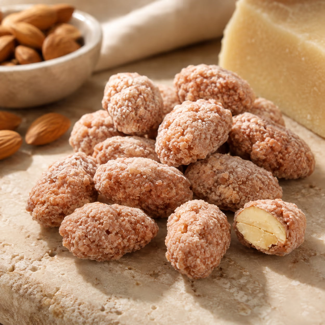 Gebrannte Mandelkerne Marzipan