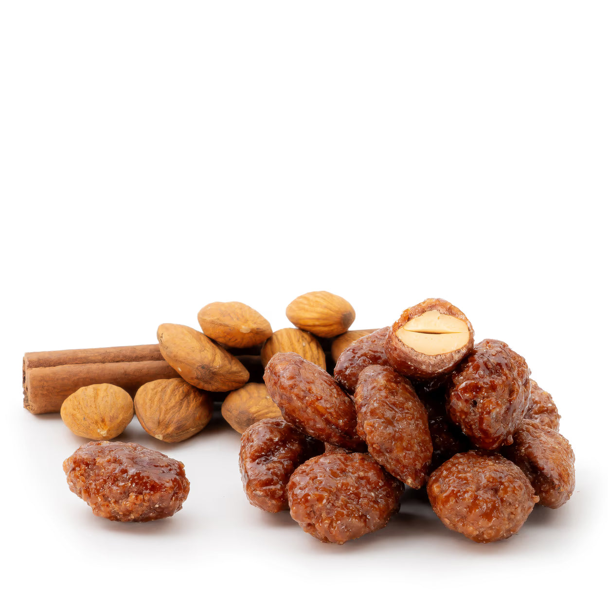 Gebrannte Mandelkerne Zimt von Snackberries – karamellisierte Mandeln mit Zimt