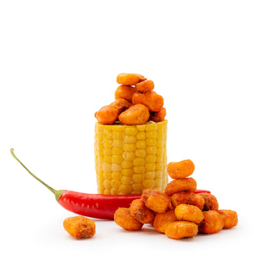Translation missing: de.Giant Corn Chili von Snackberries – große knusprige Maiskörner mit Chili