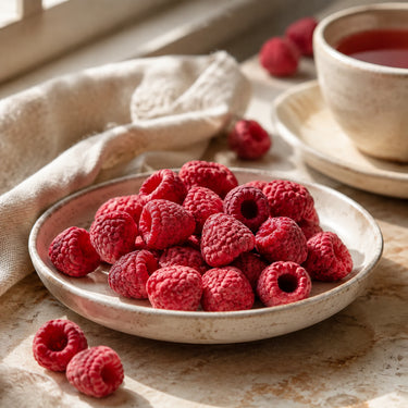 Translation missing: de.Himbeeren gefriergetrocknet