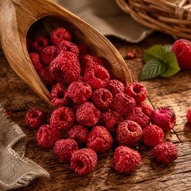 Translation missing: de.Himbeeren gefriergetrocknet