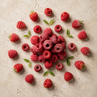 Translation missing: de.Himbeeren gefriergetrocknet