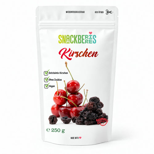 Süßkirschen Natural – Verpackung