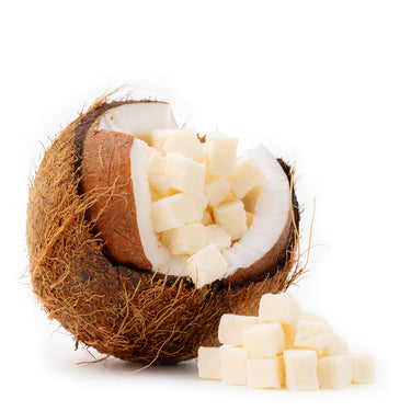 Translation missing: de.Kokosnuss von Snackberries – gesüßte getrocknete Kokosnusswürfel