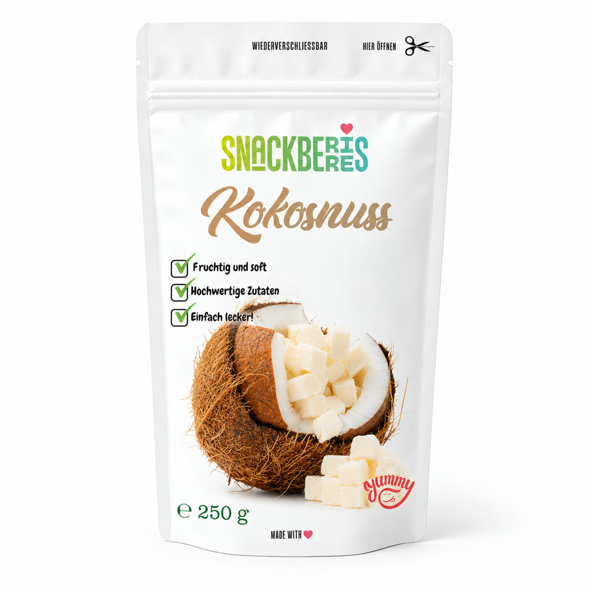Kokosnuss – Verpackung