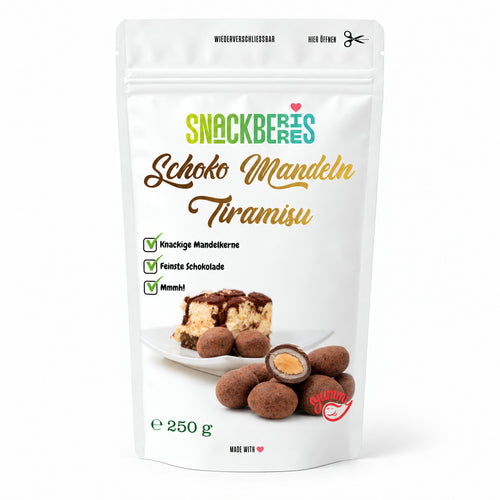 Mandelkerne Tiramisu – Verpackung