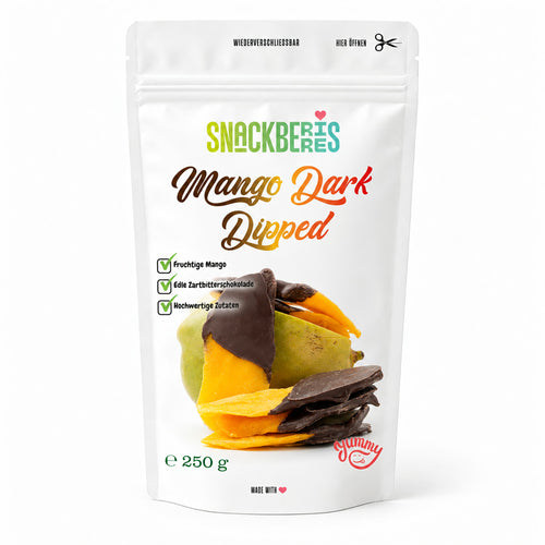 Mango Dark Dipped – Verpackung