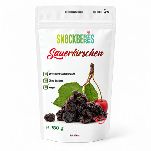 Sauerkirschen Natural – Verpackung